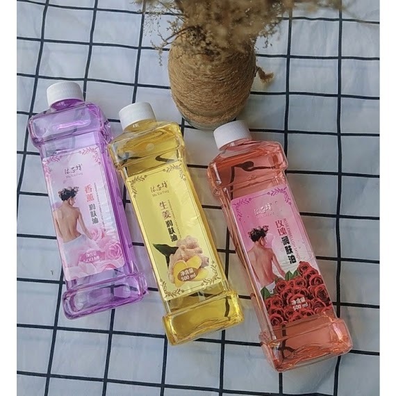 Tinh dầu massage body 500ml, Đủ Hương Vị | Dầu massage cho spa