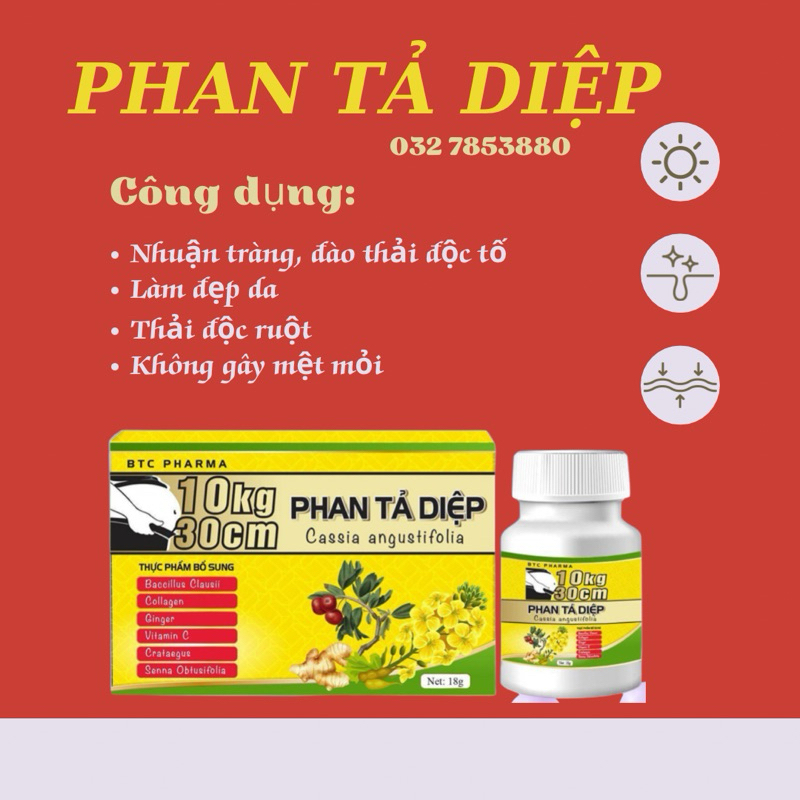 Xổ Mỡ Giảm Cân PHAN TẢ DIỆP - Giảm nhanh 5-10kg dành cho cơ địa khó giảm Kèm Thẻ Bảo Hành