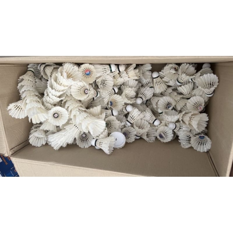 6 Quả cầu lông cũ, ống cầu lông cũ 70%-90%