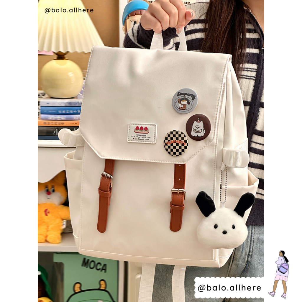 Balo Cặp Sách Đi Học Nam Nữ Chống Nước