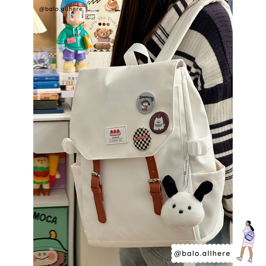 Balo Cặp Sách Đi Học Nam Nữ Chống Nước