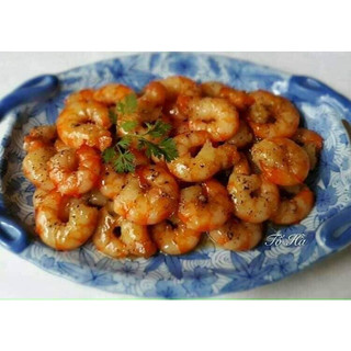 Tôm Nõn hàng loại 1 hàng net 7 sau khi rã đông còn 700gram trên 1kg (Giao Hỏa Tốc HCM)