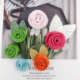 Hoa hồng cuộn nhiều màu (2-2,5cm- 4cm)