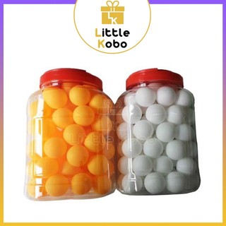[Trơn Ko Logo] Quả Bóng Bàn Chuẩn Thi Đấu Vàng Và Trắng Giá Rẻ Bình Dân Banh PingPong Đồ Chơi