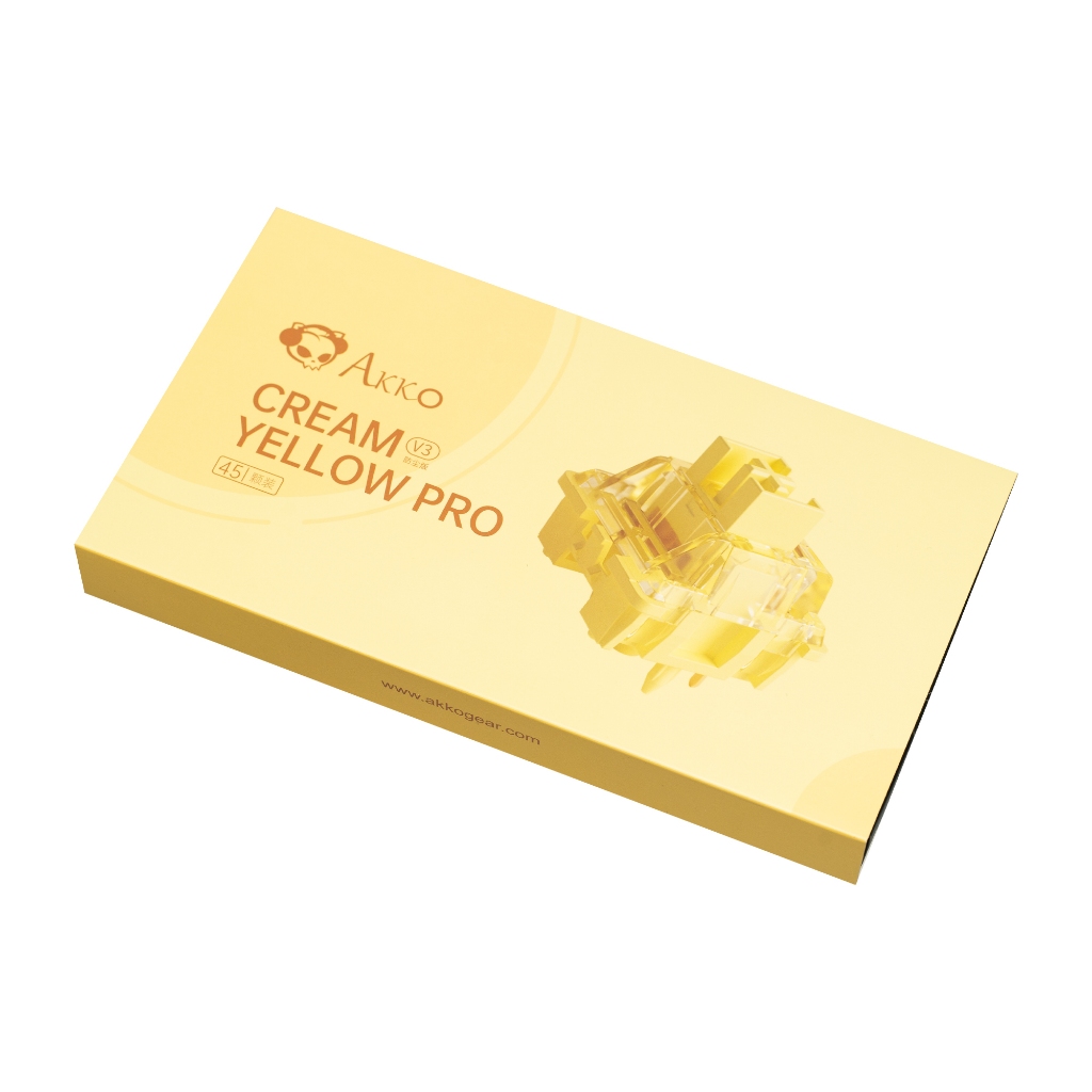 Switch Akko Cream V3 Pro Yellow Blue Piano Silent Fairy Linear Penguin Tactile Switch Akko Cream Yellow Blue DoDo Gear | BigBuy360 - bigbuy360.vn