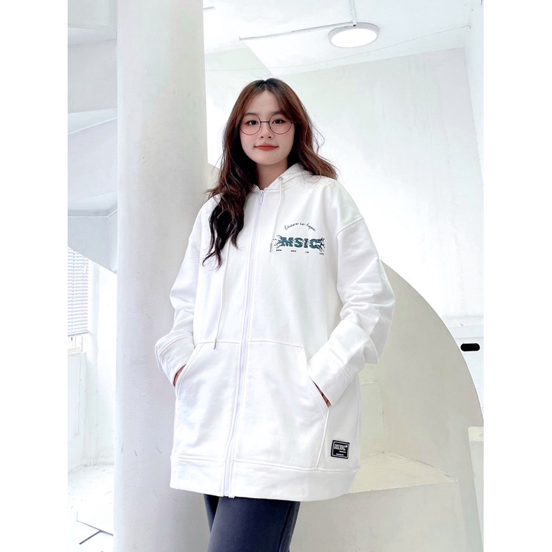 Áo Khoác MOM SAYS I'M COOL-Hoodie Zip-Local Brand Unisex- HOPE | BigBuy360 - bigbuy360.vn