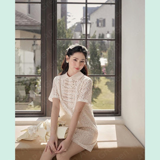LEY083 Váy PoLo Nữ Phối Nơ LeyLa