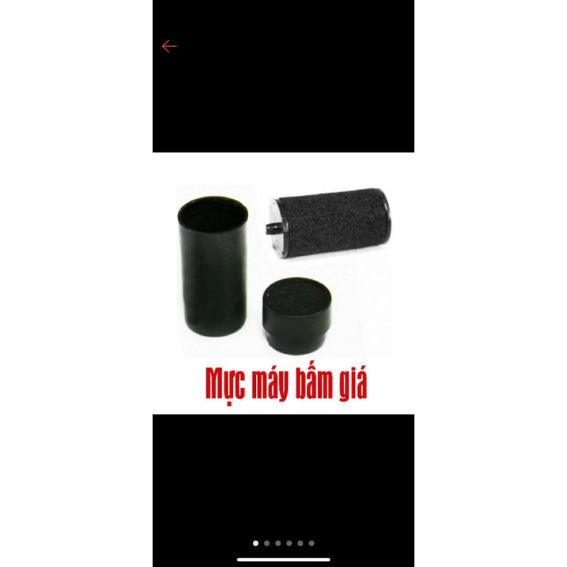 ống mực máy bấm giá