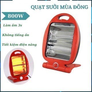 Quạt Sưởi , Máy Sưởi Ấm Mini Tiết Kiệm Điện Năng Có Tấm Lưới Cách Nhiệt An Toàn [ Bảo Hành 12T ]