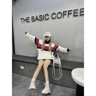 Áo khoác nỉ hoodie nam nữ màu trắng đen form bomber rộng cực hót