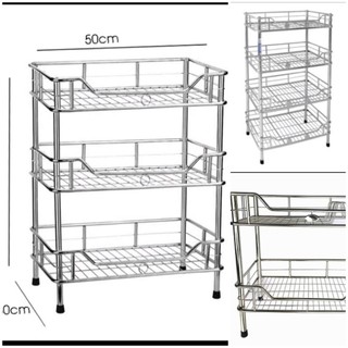 Kệ chén đứng inox 3 tầng 4 tầng
