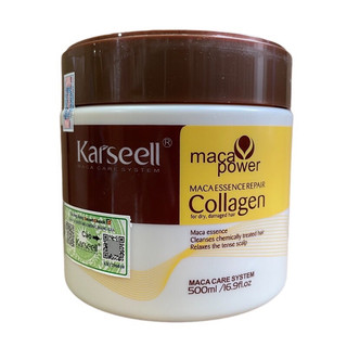 Dầu hấp tóc Collagen Karseell Maca siêu mềm mượt 500ml