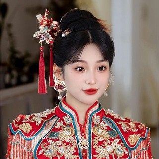 Cài tóc cô dâu. Set trâm cài cô dâu mẫu mới.