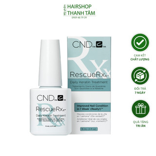 Dầu dưỡng móng tay bổ sung Keratin Daily Treatment CND RescueRxx 15ml, phục hồi móng tay yếu, hư tổn | THANH TÂM