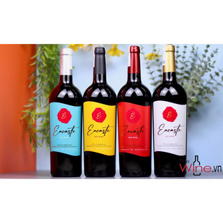 Rượu vang Úc ENCASTE (vang đỏ, nhãn 4 màu)