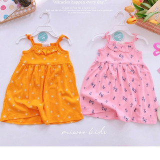 Váy 2 dây thắt nơ bé gái Miwoo xuất Nhật (link 1)