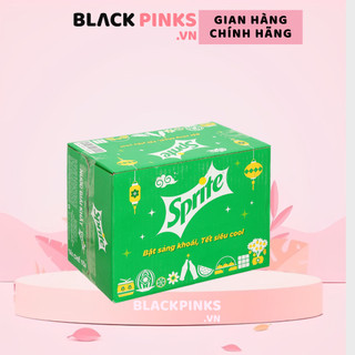 Thùng 12 lon/24 lon nước ngọt Sprite hương chanh lon 320ml