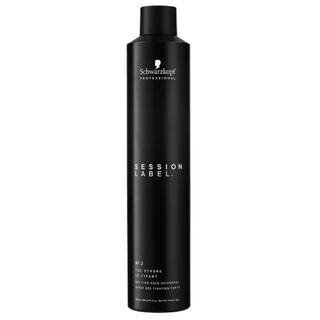 Keo xịt giữ kiểu tóc cứng schwarzkopf osis+ session label super dry fix strong hold hairspray new 500ml