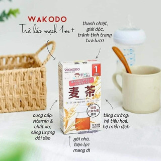 Trà lúa mạch Wakodo cho bé 1M+ (hộp)