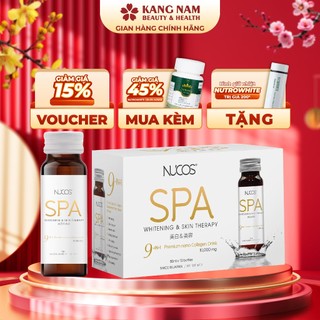 Collagen Nước Ngừa Lão Hóa Nucos Spa 10000 (Hộp 10 Chai x 50ml)