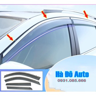 Vè mưa navara 2005 2006 2007 2008 2009 2010 2011 2012 2013 - viền che mưa nissan navara 2005/2013