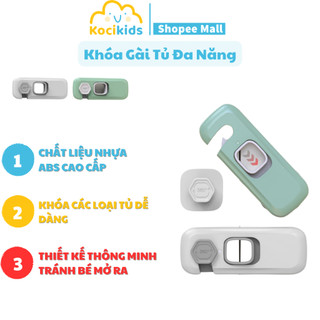 Khóa gài tủ lạnh, tủ đồ, ngăn kéo đa năng