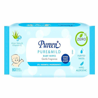 Khăn ướt không mùi Pureen Dịu Nhẹ