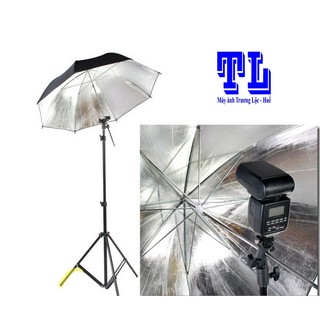 Đầu gắn flash và dù bằng kim loại chắc chắn