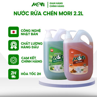 Nước rửa chén bát Mori can 2,2Kg hương thiên nhiên MR042