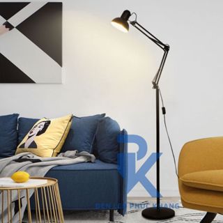 Đèn sàn cây đứng PK LIGHTING cao 2m đế nặng 3kg chắc chắn để đọc sách, decor, học bài bảo hành 2 năm