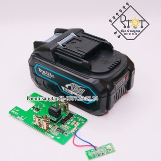 Vỏ mạch makita 5s-2p 18v 8ah cell 21700 sạc adapter, ph bê tông hr244...