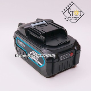 Chỉ Vỏ kèm led Makita 10 cell 21700 sạc adapter, dùng mạch vàng phổ thông
