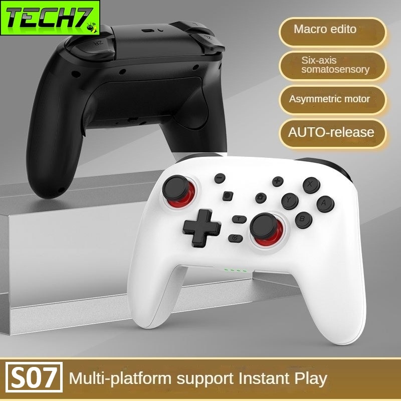  Gamepad Tay Game Không dây Bluetooth S07 cho máy tính - điện thoại - máy game Switch 