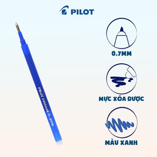 Ruột bút gel Pilot xóa được Frixion ball Clicker BLS-FR5 tip ngòi 0.5mm