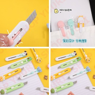 Dao Rọc Giấy Mini bỏ túi Siêu Cute, Các loại dao rọc giấy