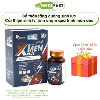 Viên bổ thận Xmen Plus Sanofia Hộp 60V- Giúp tăng cường sinh lực, cải thiện sinh lực nam, giảm chân tay tê mỏi