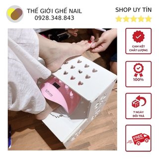 Kệ Để Chân Làm Nail - Kệ Gác Chân Để Máy Hơ Gel | Thế Giới Ghế Nail