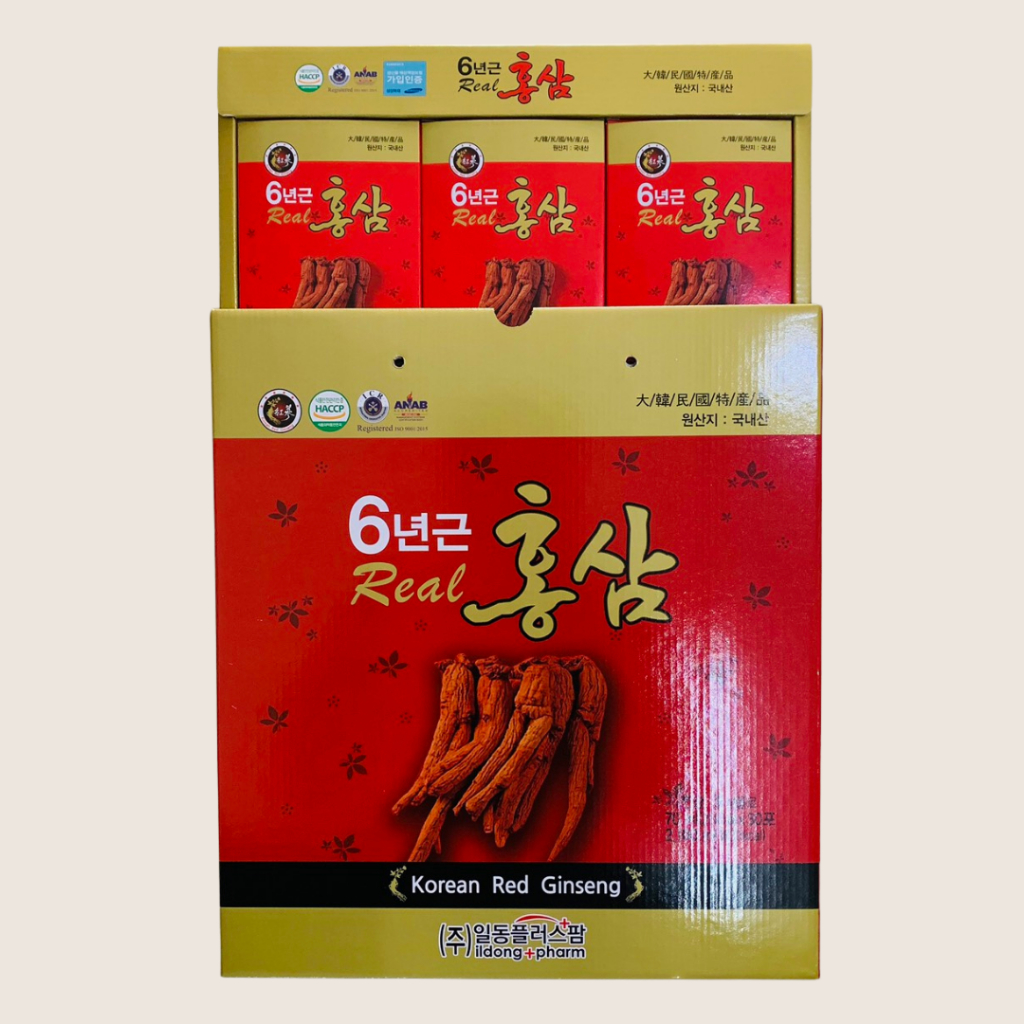 Nước Hồng Sâm Real Red Ginseng, 70ml x 30 Gói, Bồi Bổ Sức Khỏe