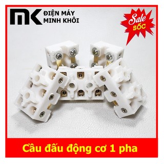 Cầu đấu động cơ điện, motor 1 pha