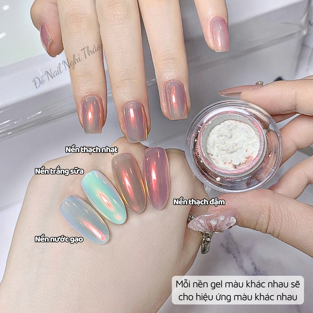 Tráng gương màu cực quang NGHI THẢO