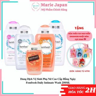 Dung Dịch Vệ Sinh Phụ Nữ Cao Cấp Hằng Ngày Femfresh Daily Intimate Wash 250ML