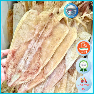  Khô Mực Bầu Câu  Loại 1  Mình Dày Thịt Ngọt VIP - Mực Khô Bầu Lớn Size 6 - 10 Con 1kg  Hỏa Tốc  