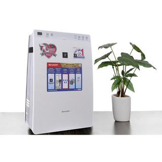Máy lọc không khí tạo ẩm sharp inverter kc-f30ev-w tiết kiệm điện - hàng chính hãng | bh 12 tháng