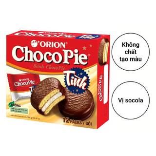 Hộp 12 gói bánh orion chocopie tình | vị truyền thống
