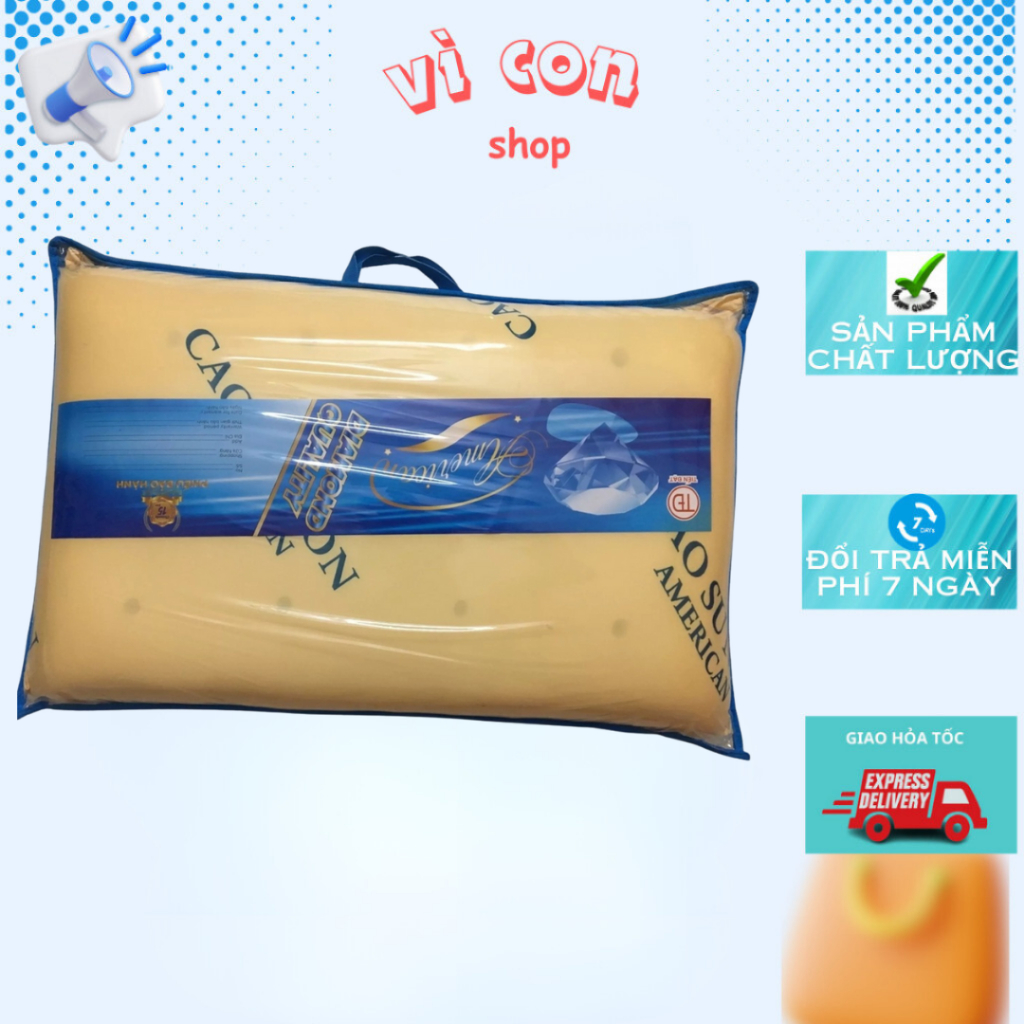 Ruột Gối Nằm Cao Su (kt 40X60)