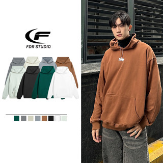 Áo Hoodie Trơn Nam Nữ Premium FREDO Local Brand Unisex 100% Cotton 400GSM