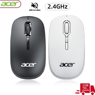 Chuột không dây acer 2.4Ghz tự sạc pin cao cấp 2 trong 1 chống ồn dùng cho Máy Tính,Laptop,laptop táo