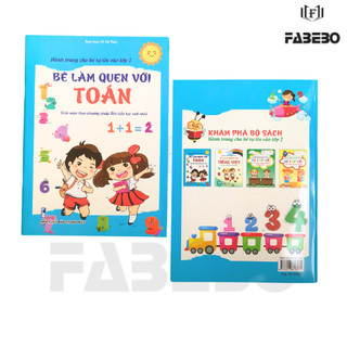 Sách - Bé Làm Quen Với Toán - Biên soạn theo chương trình tiền tiểu học mới nhất