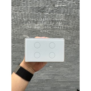 Công tắc tuya zigbee nút to cao cấp model 2024