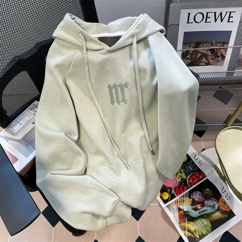 Áo hoodie nỉ chân cua chữ thêu dành cho nam và nữ